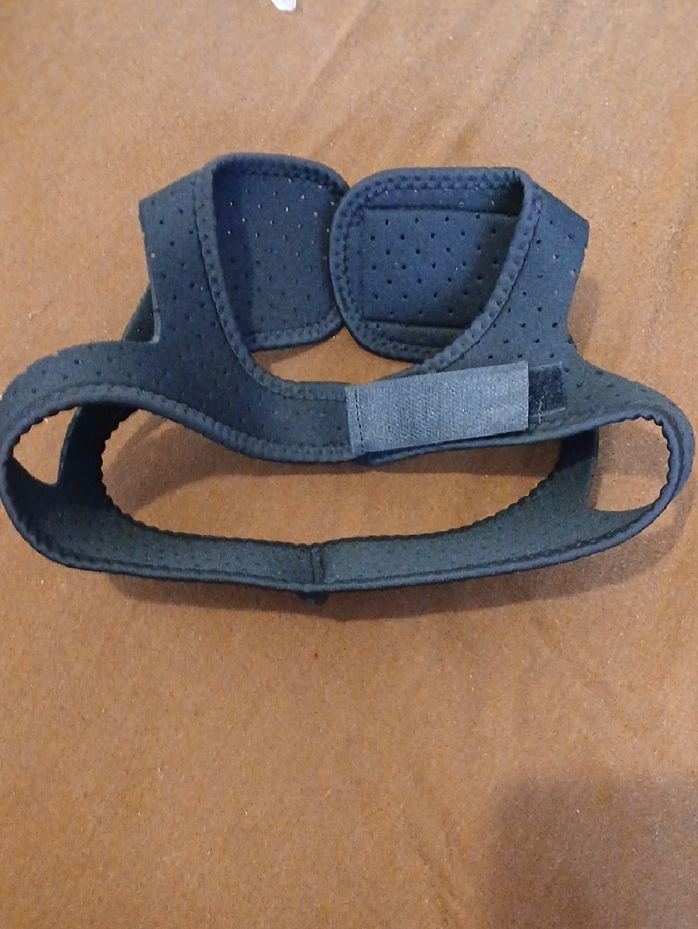 Adjustable Black Anti Snore Support Chin Strap Universal Fit